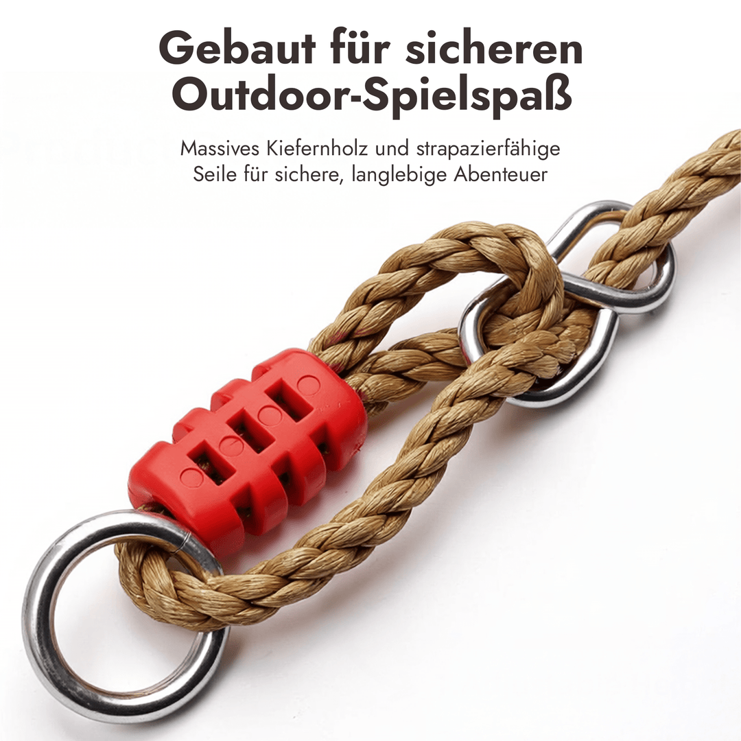 2in1 Schaukel-Set: Trapez + Turnringe - Goodevas DE
