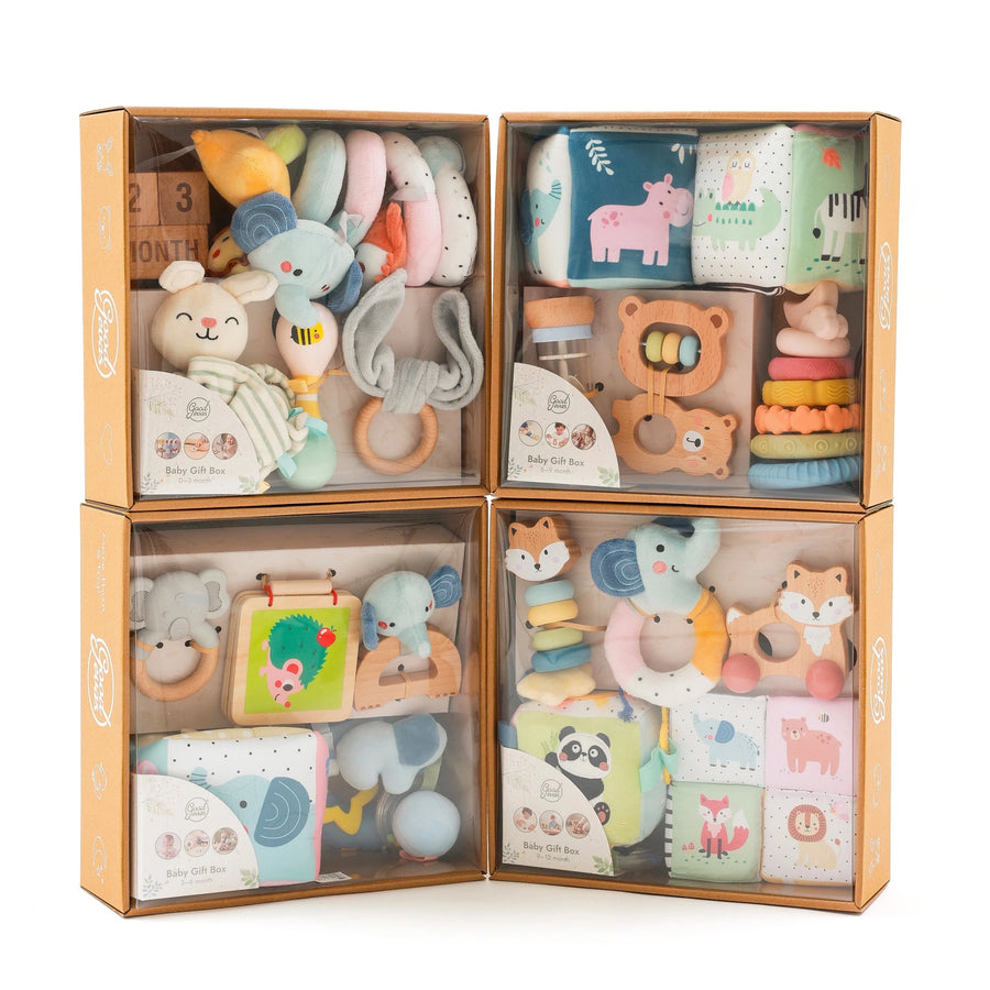 BabyBox – Spielsets für Babys im ersten Lebensjahr (0–12 Monate) - Goodevas DE