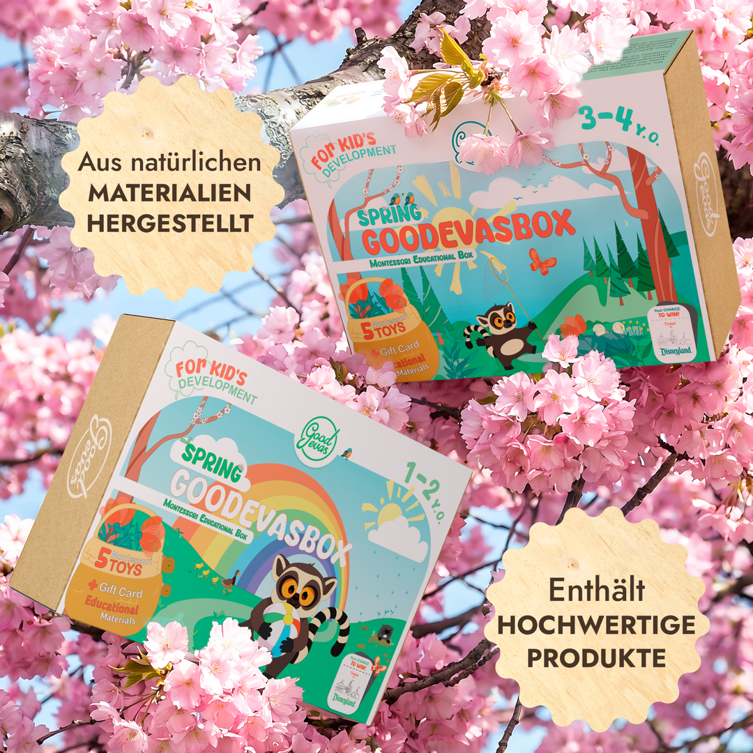 Frühlings - Entwicklungsbox GoodEvas (1–2 Jahre) - Goodevas DE