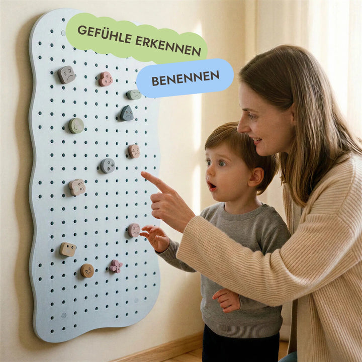 Holz-Pegboard fürs Kinderzimmer — GoodevasBoard - Goodevas DE