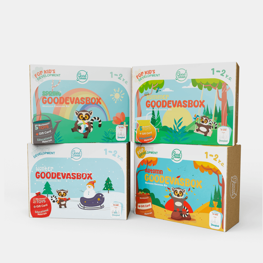 Jahresabo für Spielsets (1–2 Jahre) — GoodevasBox - Goodevas DE