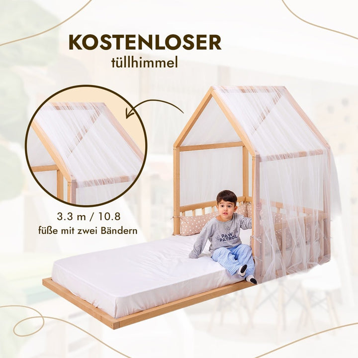 Montessori Kinderbett ab 2 Jahren - Goodevas Deutschland