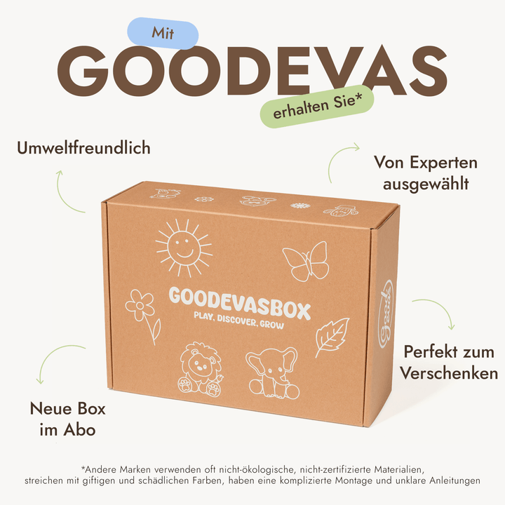 Sommer-Spielset für Kleinkinder (1–2 Jahre) — GoodevasBox - Goodevas DE