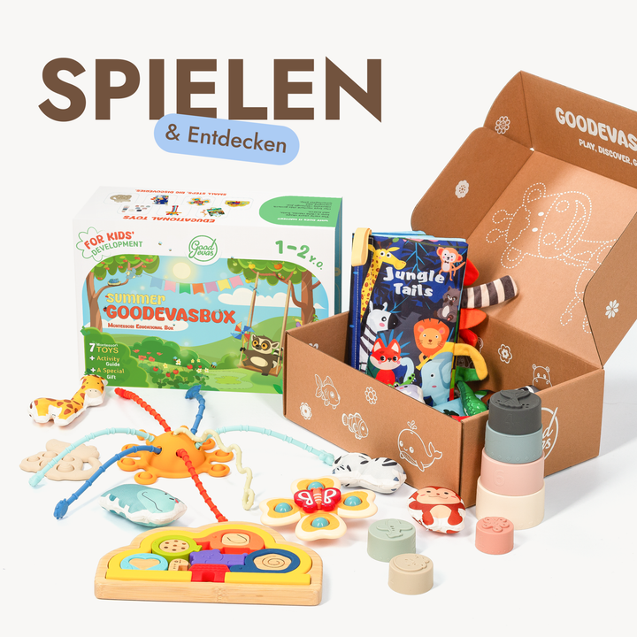Sommer-Spielset für Kleinkinder (1–2 Jahre) — GoodevasBox - Goodevas DE