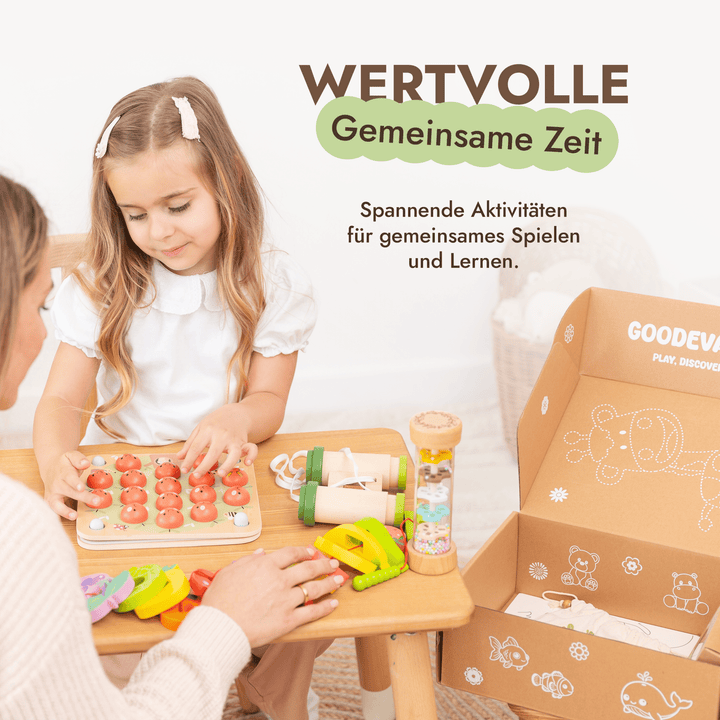 Sommer-Spielset für Kleinkinder (3–4 Jahre) — GoodevasBox - Goodevas DE