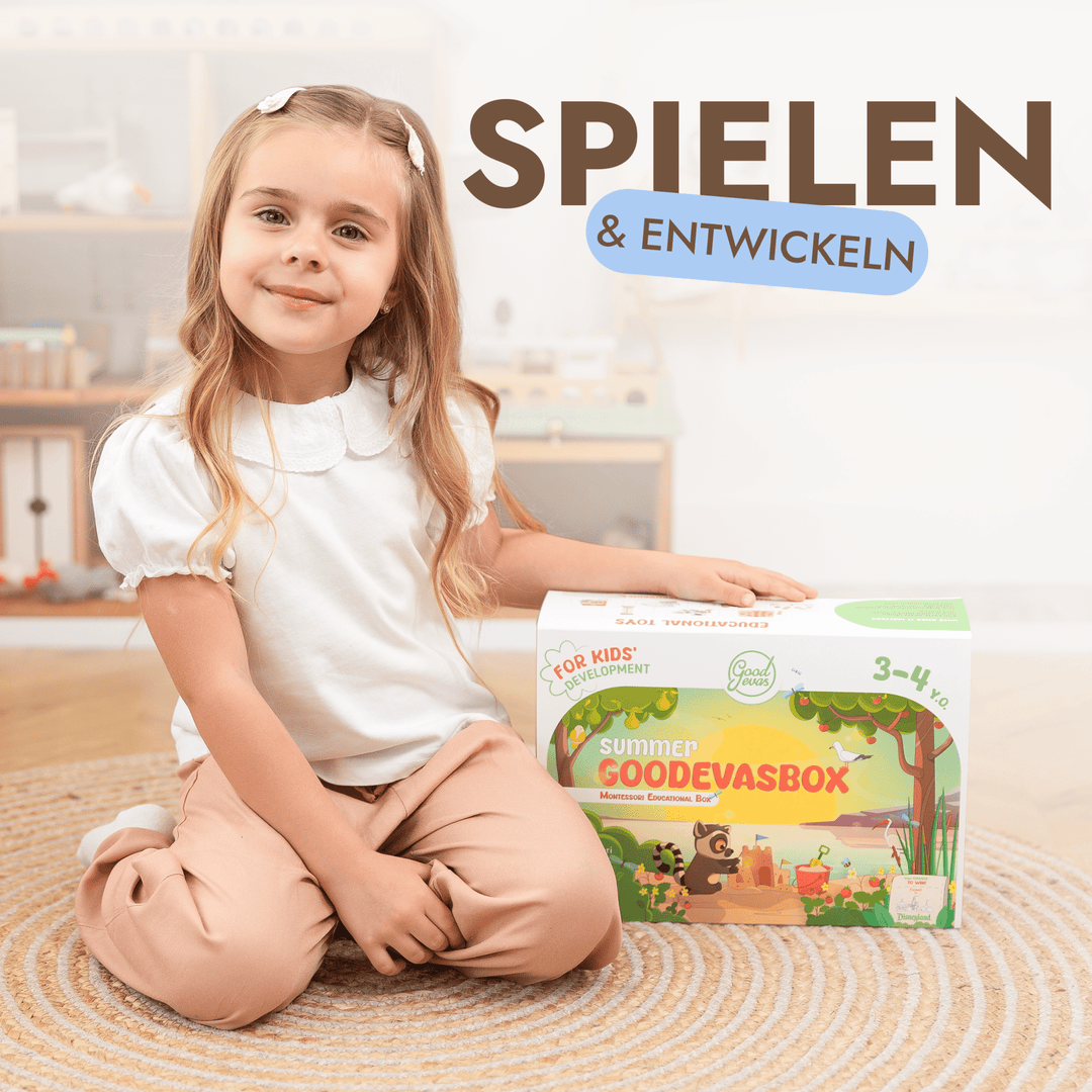 Sommer-Spielset für Kleinkinder (3–4 Jahre) — GoodevasBox - Goodevas DE