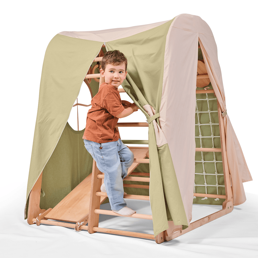 Spielzelt - Abdeckung für Indoor - Holzspielplatz - Goodevas Deutschland