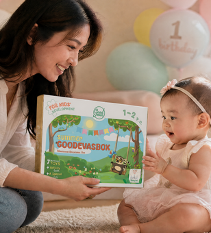 Sommer-Spielset für Kleinkinder (3–4 Jahre) — GoodevasBox